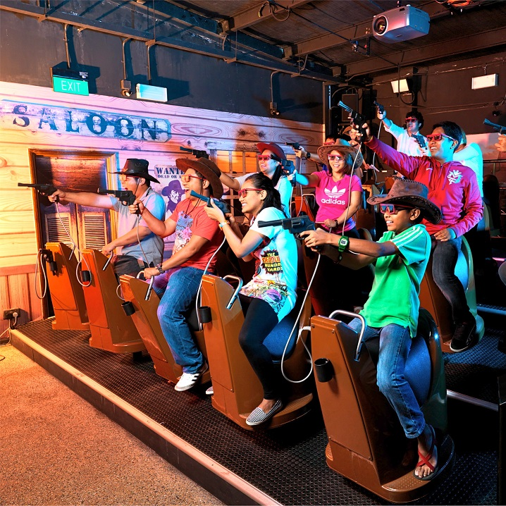 Best of 2 Attractions - Sentosa 4D AdventureLand & TrickEye Museum