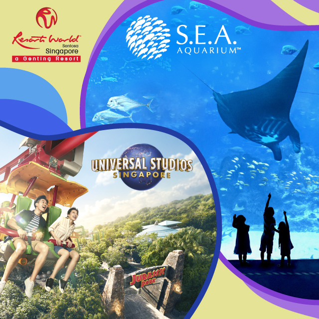 Daycation Package (Universal Studios Singapore + S.E.A. Aquarium™)